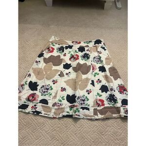 EUC Boden Floral Print Skirt